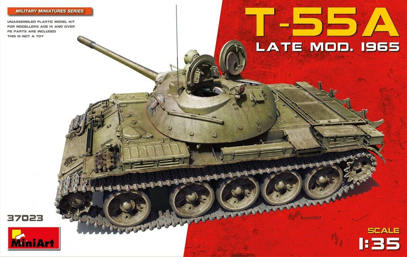 1:35 Miniart T-55A Late Mod. 1965 Kit MIN37023 MMC