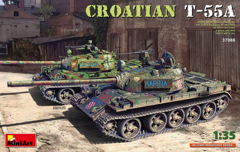 MiniArt Croatioan T-55A