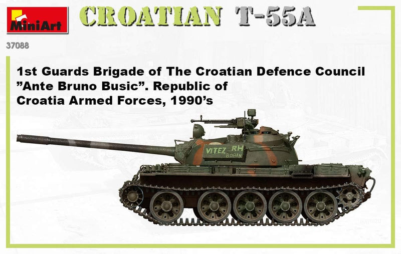 MiniArt Croatioan T-55A