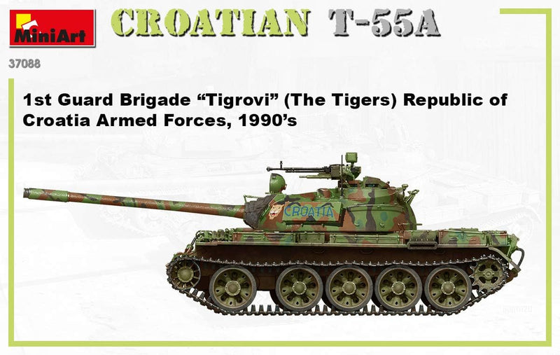 MiniArt Croatioan T-55A