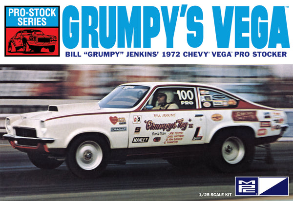 MPC 1972 Chevy Vega Bill Grumpy Jenkin's Pro Stock Drag Car