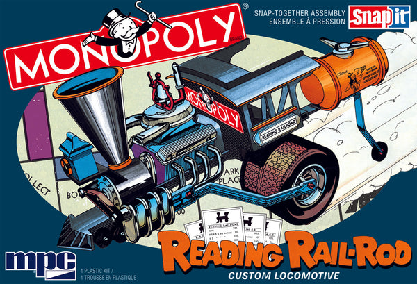 Monopoly Reading Rail Rod Loco 1:25