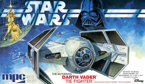 MPC Star Wars A New Hope: Darth Vader Tie Fighter w/Pilot