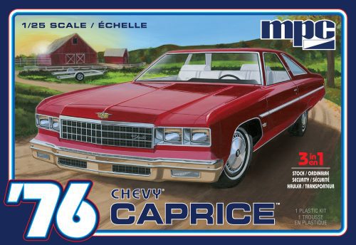 '76 Chevy Caprice w/Trailer 2T 1:25