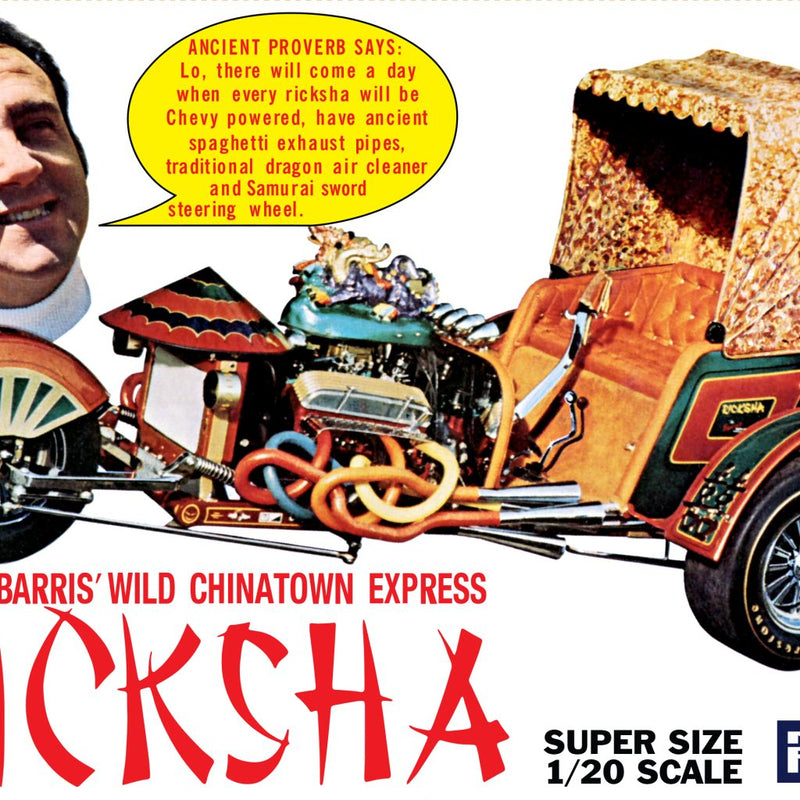 George Barris Ricksha Show Rod 1:20