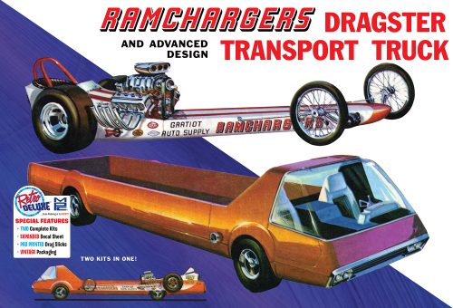 Ramchargers Dragster & Transporter 1:25