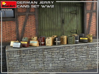 1/35 Miniart WWII German Jerry Cans Set (24)