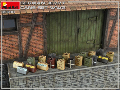 1/35 Miniart WWII German Jerry Cans Set (24)