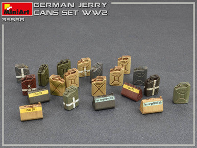 1/35 Miniart WWII German Jerry Cans Set (24)