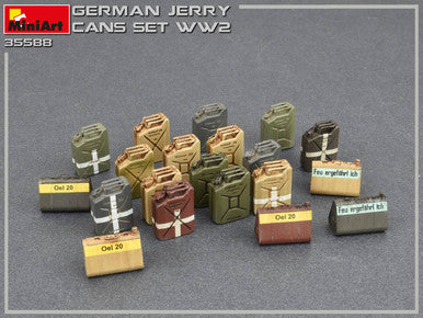 1/35 Miniart WWII German Jerry Cans Set (24)