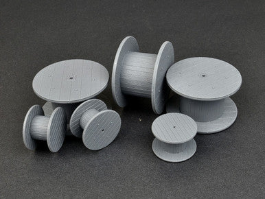 1/35 Miniart Cable Spools (6 w/20 decal options)