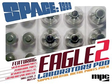 Polar Lights Space 1999: Eagle II Transporter Supplemental Metal Parts Pack for MPC (D)