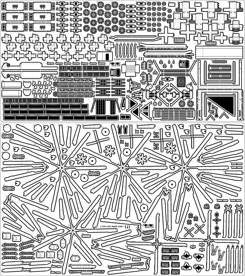 USS LHD-1 WASP Detail up set