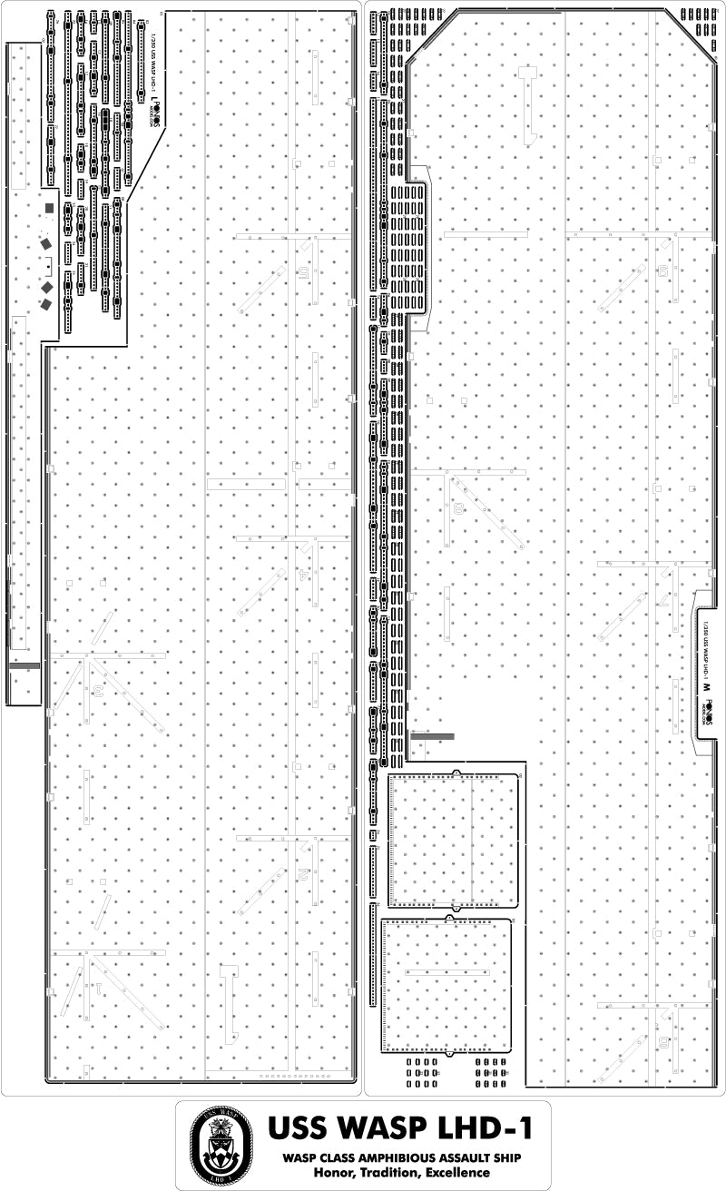 USS LHD-1 WASP Detail up set