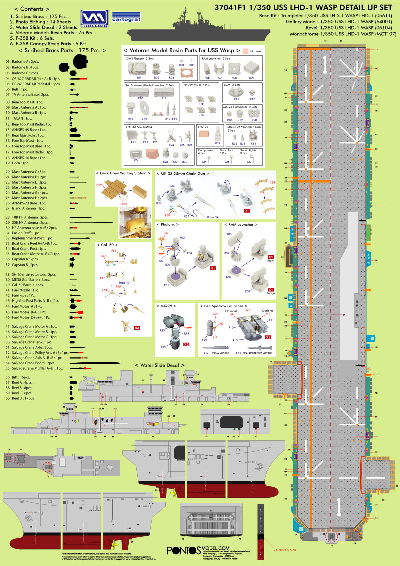 USS LHD-1 WASP Detail up set