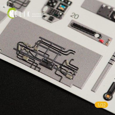 1/32 Kelik F-35C - Interior 3D Decal for Trumpeter kit