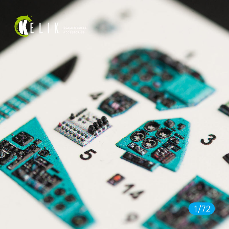 Reskit MI-24P interior 3D decals for Zvezda kit