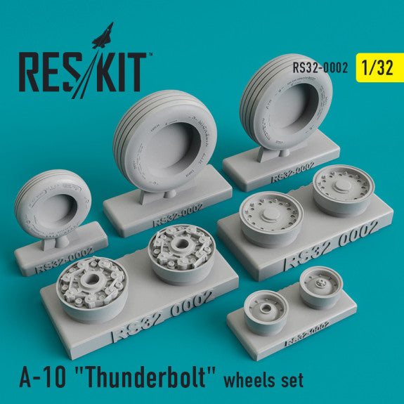 Reskit Fairchild Republic A-10 "Thunderbolt" wheels set   (1/32)