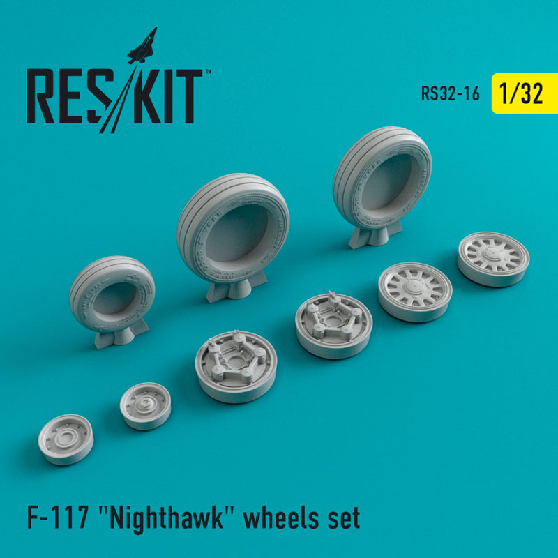 Reskit F-117 "Nighthawk" wheels set (1/32)