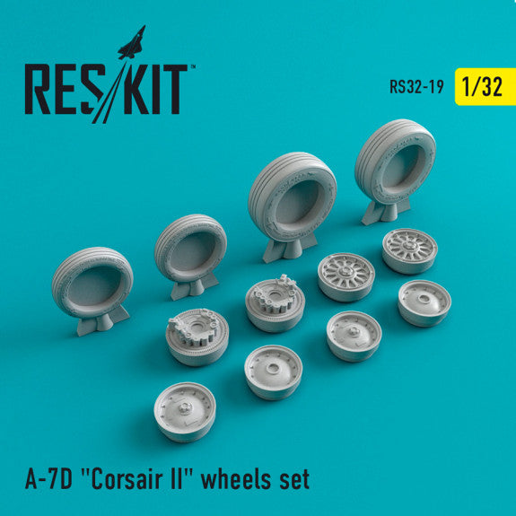 Reskit A-7 "Corsair II"D wheels set (1/32)