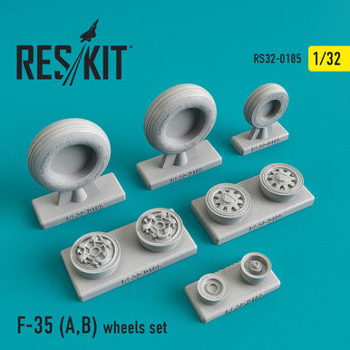 1/32 Reskit F-35 (A,B)  wheels set