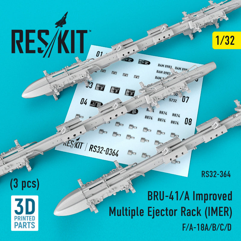 Reskit BRU-41/A Improved Multiple Ejector Rack (IMER) (3 pcs)