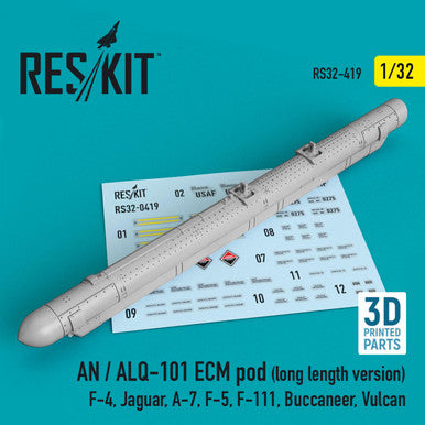 1/32 Reskit AN / ALQ-101 ECM pod long