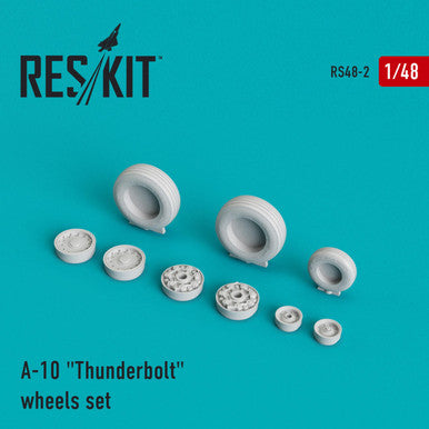 1/48 Reskit Fairchild Republic A-10 Thunderbolt wheels set