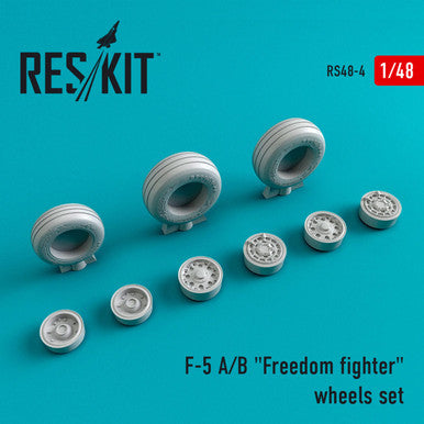 1/48 Reskit Northrop F-5 A/B Freedom fighter wheels set