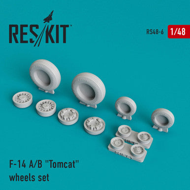 1/48 Reskit Grumman F-14 A/B Tomcat  wheels set