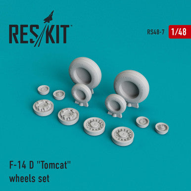 1/48 Reskit Grumman F-14 D Tomcat wheels set