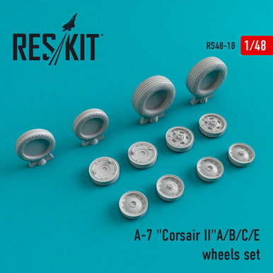 1/48 Reskit LTV A-7 Corsair II A/B/C/E wheels set