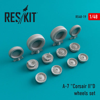 1/48 Reskit LTV A-7 Corsair IID (Weighted) wheels set