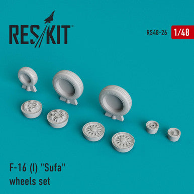 1/48 Reskit General Dynamics F-16 (I) Sufa wheels set