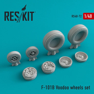 1/48 Reskit McDonnell F-101 (B) Voodoo wheels set