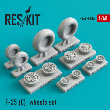 1/48 Reskit F-35 (C) wheels set