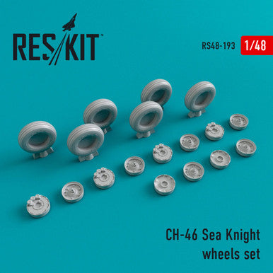 1/48 Reskit CH-46 Sea Knight  wheels set