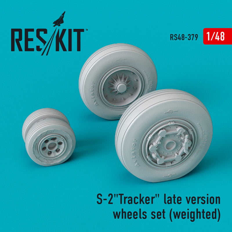 Reskit S-2"Tracker" late version wheels set (weighted)