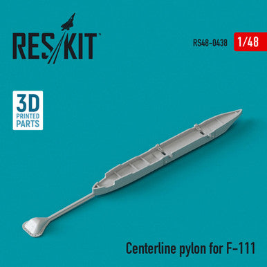 1/48 Reskit Centerline pylon for F-111 (3D Printing)