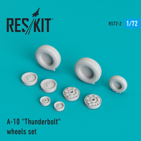 Reskit Fairchild Republic A-10 "Thunderbolt" wheels set (1/72)