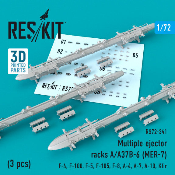 Reskit Multiple ejector racks A/A37B-6 (MER-7) (3 pcs)