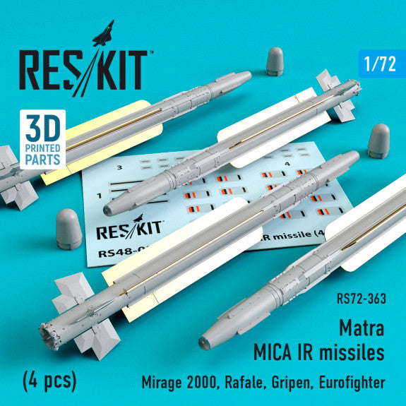 Reskit Matra MICA IR missiles (4 pcs)