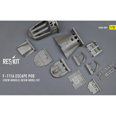 1/32 Reskit F-111A Escape Pod (Crew Module) resin model kit