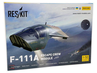 1/32 Reskit F-111A Escape Pod (Crew Module) resin model kit