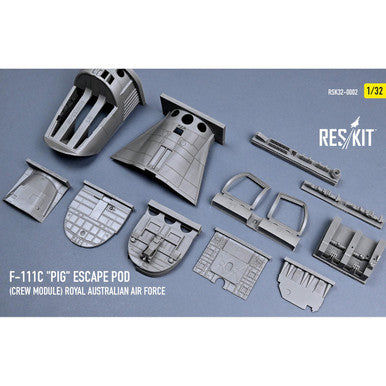 1/32 Reskit F-111 Pig Escape Pod (Crew Module) Royal Australian Air Force - Resin Model Kit