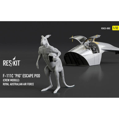 1/32 Reskit F-111 Pig Escape Pod (Crew Module) Royal Australian Air Force - Resin Model Kit