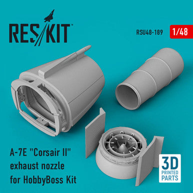 1/48 Reskit A-7 Corsair II exhaust nozzle for HobbyBoss Kit