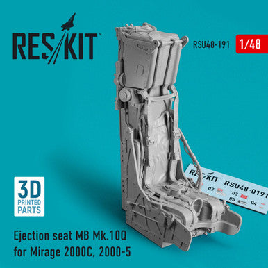 1/48 Reskit Ejection seat MB Mk.10Q for Mirage 2000C, 2000-5 (3D printing)