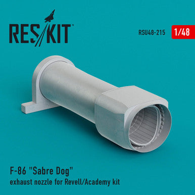 1/48 Reskit F-86 Sabre Dog exhaust nozzle for Revell/Academy kit