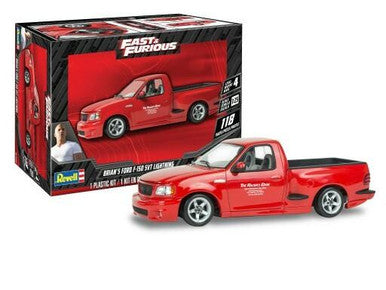 1/25 Revell Fast & Furious Brian's Ford F-150 SVT Lightning Plastic Model Kit